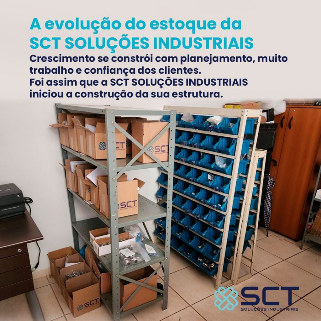 A evolução da SCT SOLUÇÕES INDUSTRIAIS é resultado de planejamento, trabalho e confiança dos nossos clientes.