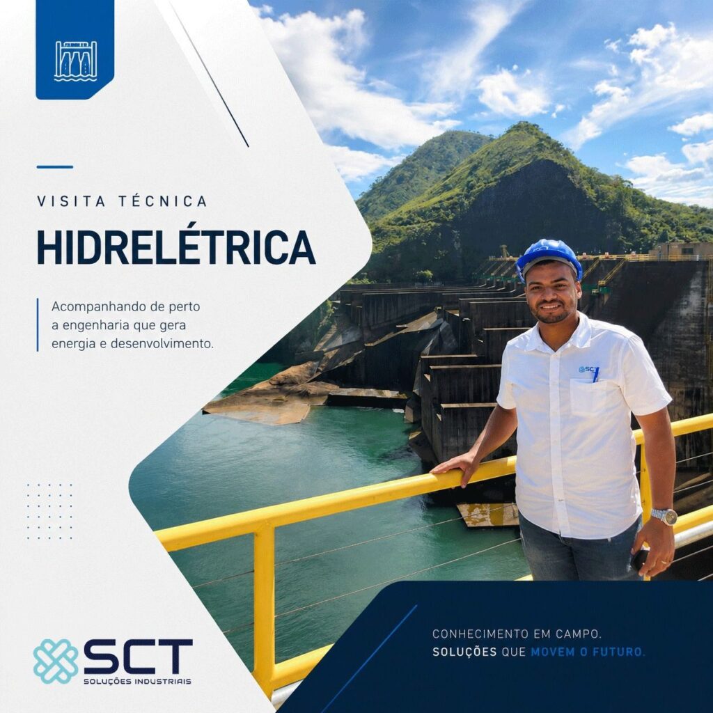 visita técnica hidrelétrica