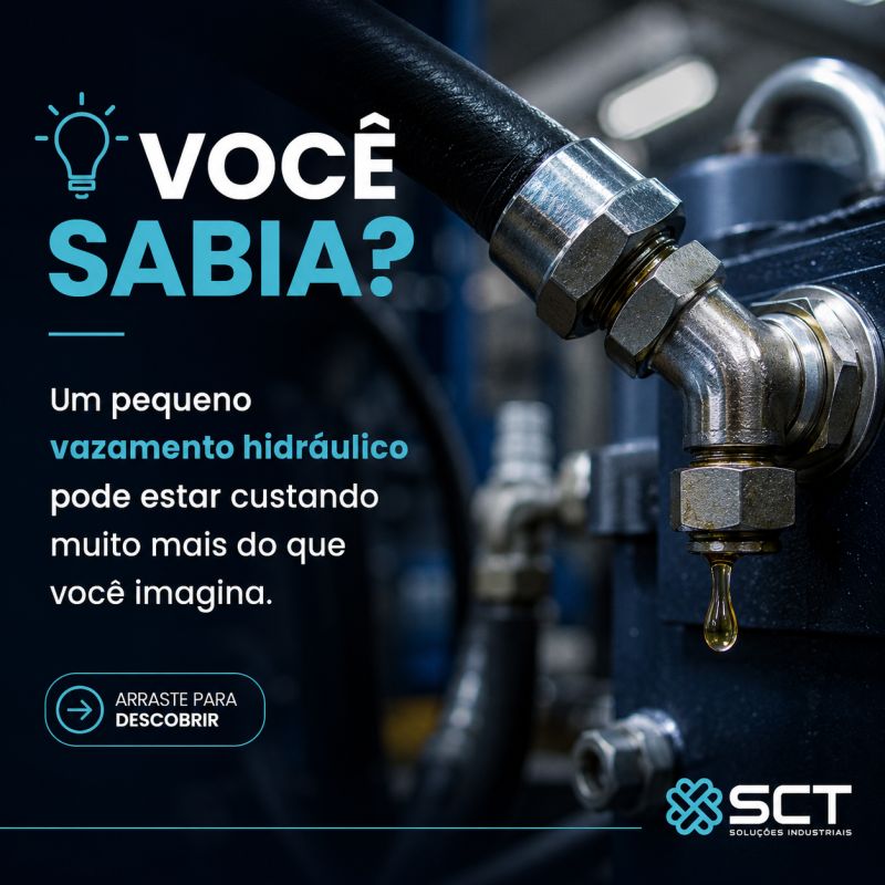 vazamento hidraulico