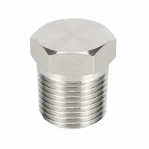 Bujao 3/4 Npt Rosca Sextavado Inox Tampão Plug